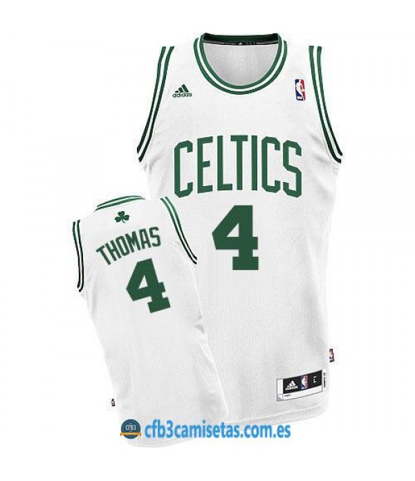 CFB3-Camisetas Isaiah Thomas Boston Celtics White