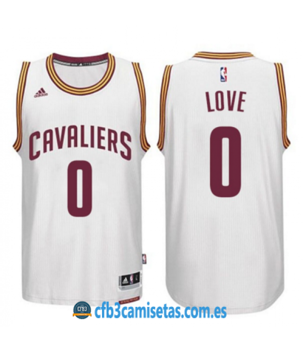 CFB3-Camisetas Kevin Love Cleveland Cavaliers Whit...