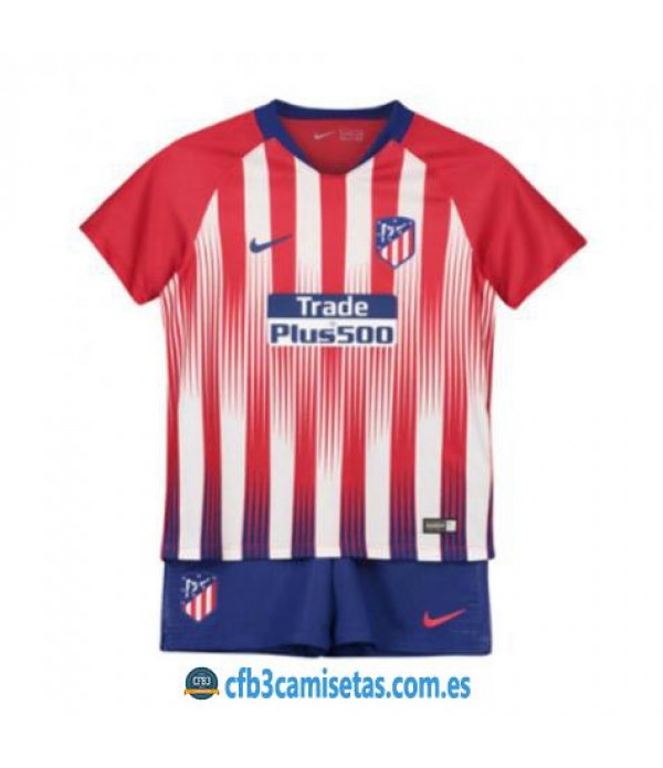 cerca Incontable Imaginación Camisetas CFB3-CamisetasAtlético de Madrid 1ª equipación NIÑOS 2018/2019  baratas