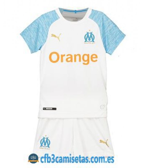 CFB3-Camisetas Kid Olympique Marsella 1ª 2018 201...