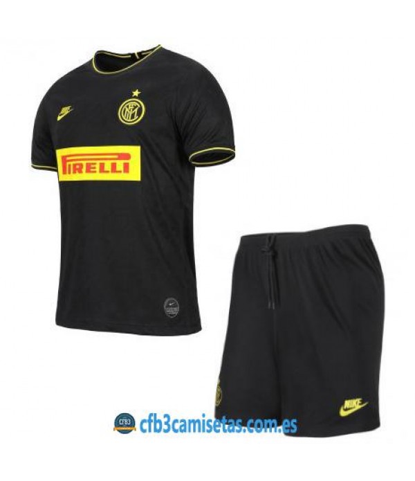 CFB3-Camisetas Inter Milan 3a Equipación 2019 2020 Kit Junior
