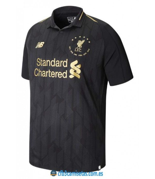 CFB3-Camisetas Liverpool Six Times Edition 2019 2020