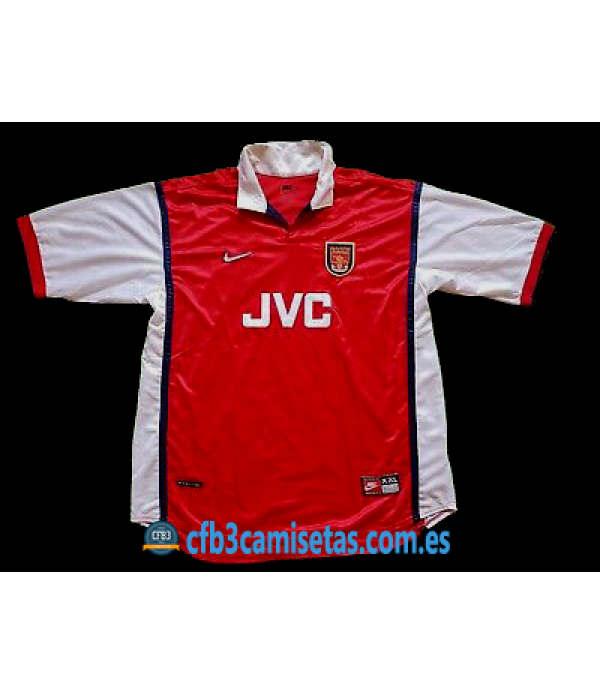 CFB3-Camisetas Arsenal 1a Equipación 1998-99