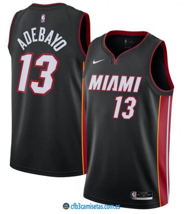 CFB3-Camisetas Bam adebayo miami heat 2020/21 - icon