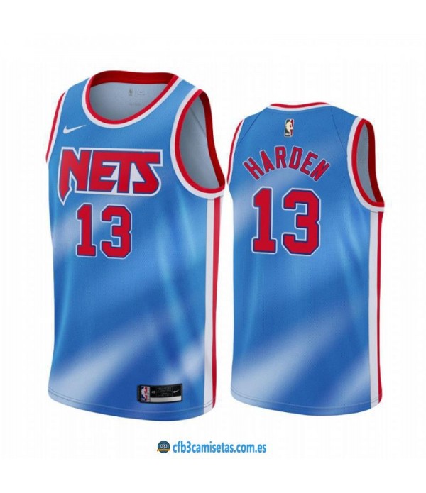 CFB3-Camisetas James harden brooklyn nets 2020/21 - city edition