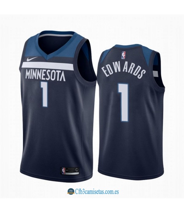 CFB3-Camisetas Anthony edwards minnesota timberwolves- icon