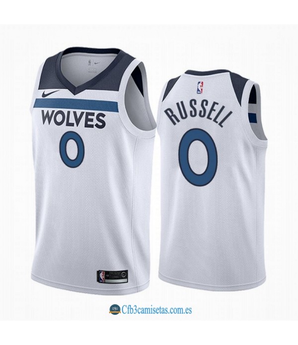 CFB3-Camisetas Dangelo russell minnesota timberwolves- association