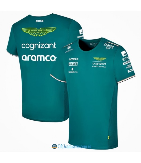 CFB3-Camisetas Camiseta aston martin aramco cognizant f1 2023