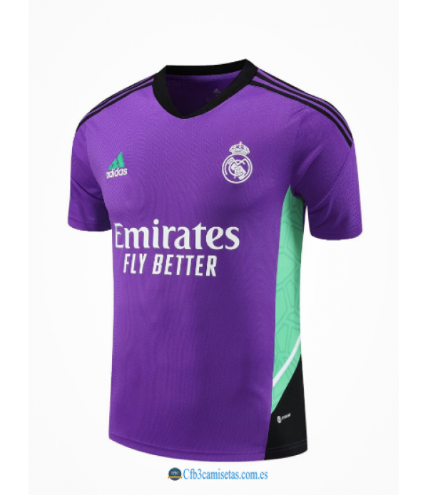 CFB3-Camisetas Camiseta entrenamiento real madrid 2023/24 morada