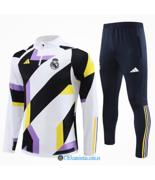 CFB3-Camisetas Chándal real madrid 2023/24 color