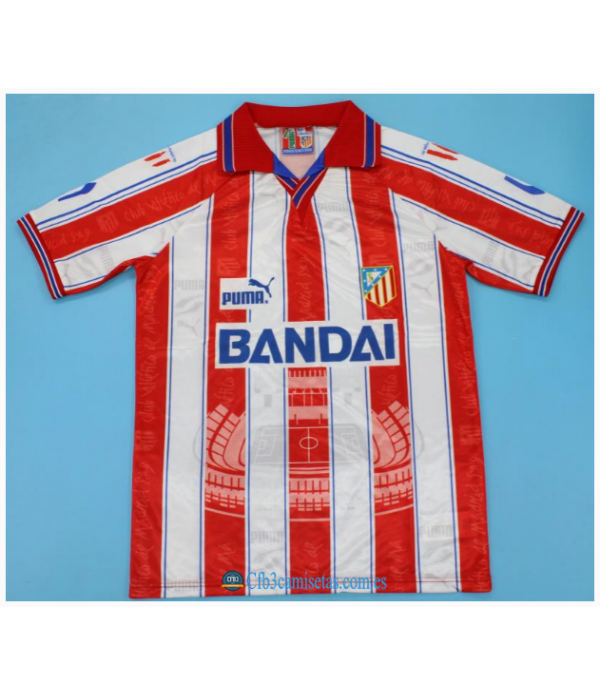 CFB3-Camisetas Atlético madrid 1a equipación 1996/97