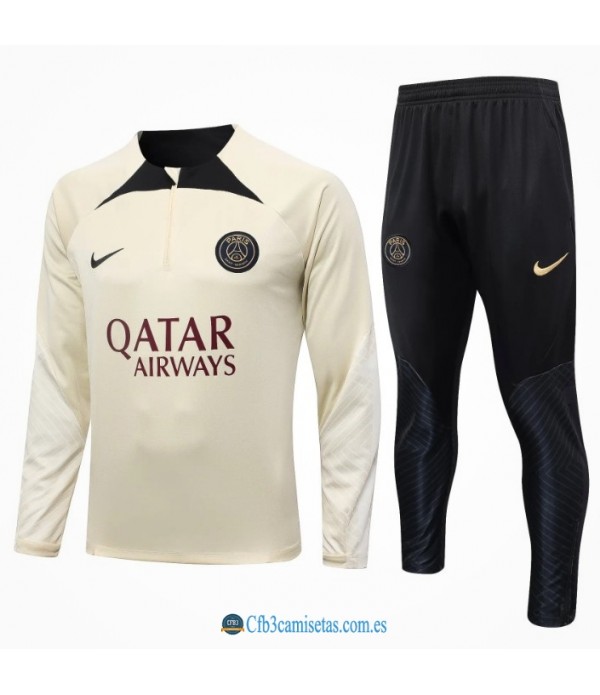 CFB3-Camisetas Chándal psg 2023/24 blanco