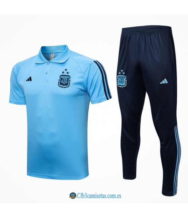 CFB3-Camisetas Polo pantalones argentina 2022/23