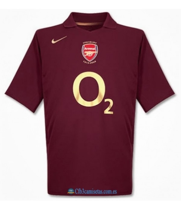 CFB3-Camisetas Arsenal 1a equipación 2005-06