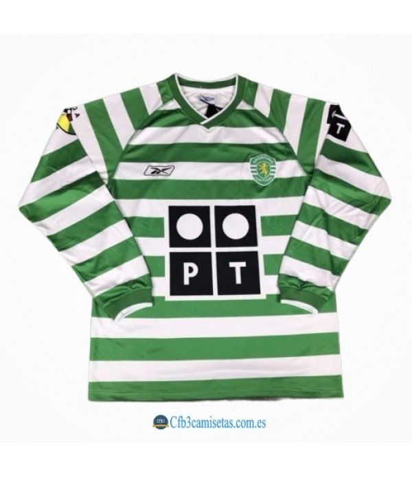 CFB3-Camisetas Camiseta sporting lisboa 2003/04 ml