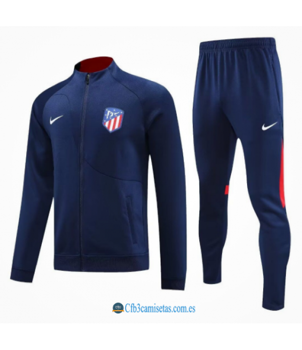 CFB3-Camisetas Chándal atlético madrid 2023/24 azul