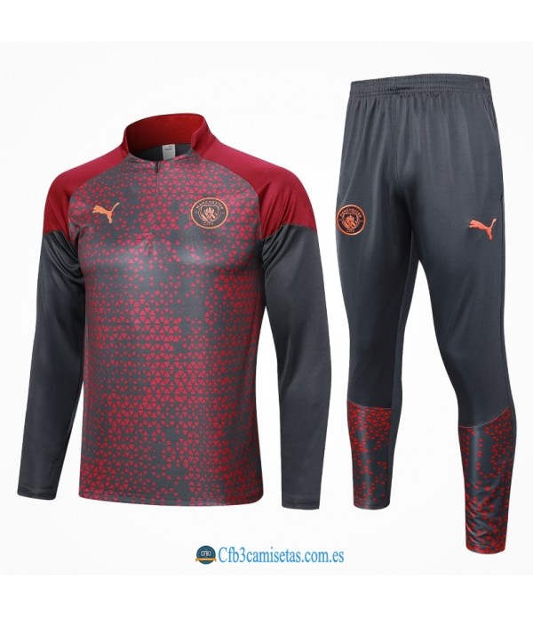 CFB3-Camisetas Chándal manchester city 2023/24 red