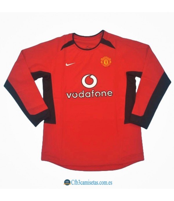 CFB3-Camisetas Manchester united 1a equipación 2002/04 ml