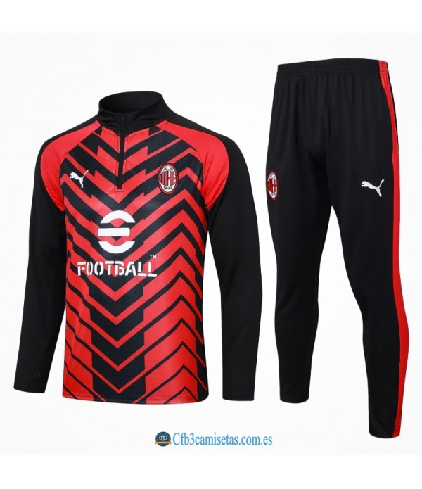 CFB3-Camisetas Chándal ac milan 2023/24