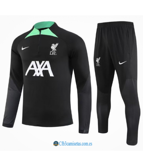 CFB3-Camisetas Chándal liverpool 2023/24 black