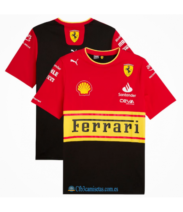 CFB3-Camisetas Camiseta scuderia ferrari monza ed. 2023