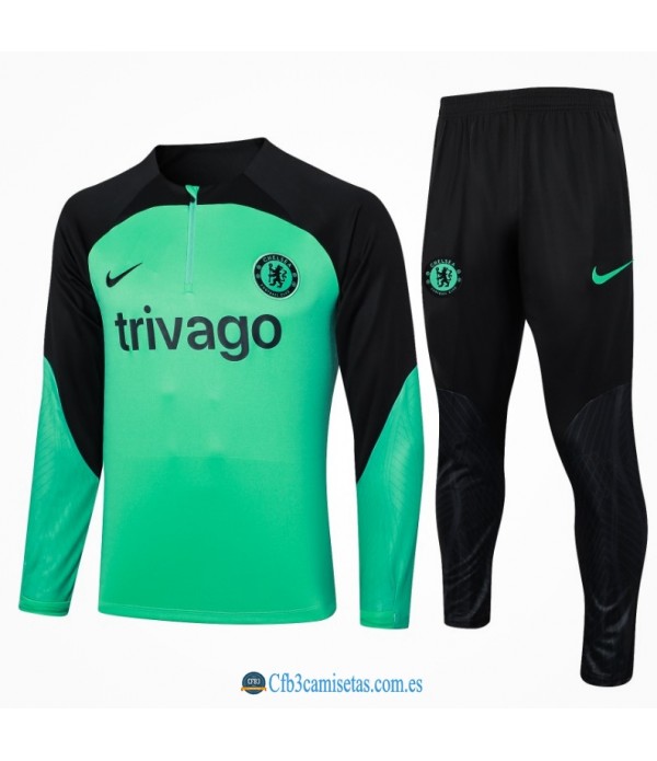 CFB3-Camisetas Chándal chelsea 2023/24 green