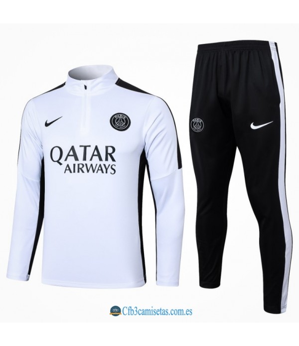 CFB3-Camisetas Chándal psg 2023/24 white