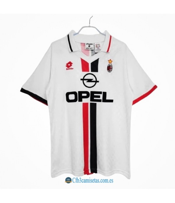 CFB3-Camisetas Ac milan 2a equipación 1995/96