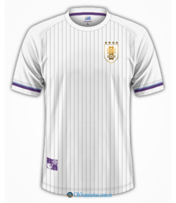 CFB3-Camisetas Uruguay 2a equipación 2024 - authentic