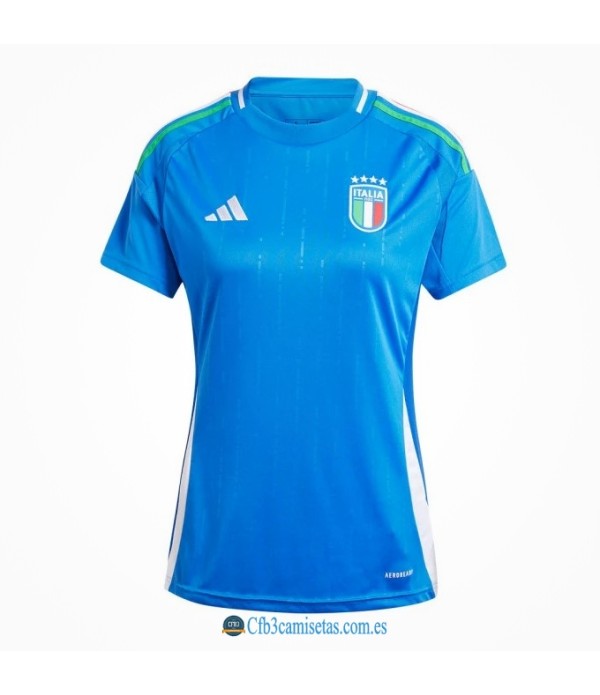 CFB3-Camisetas Italia 1a equipación 2024 - mujer