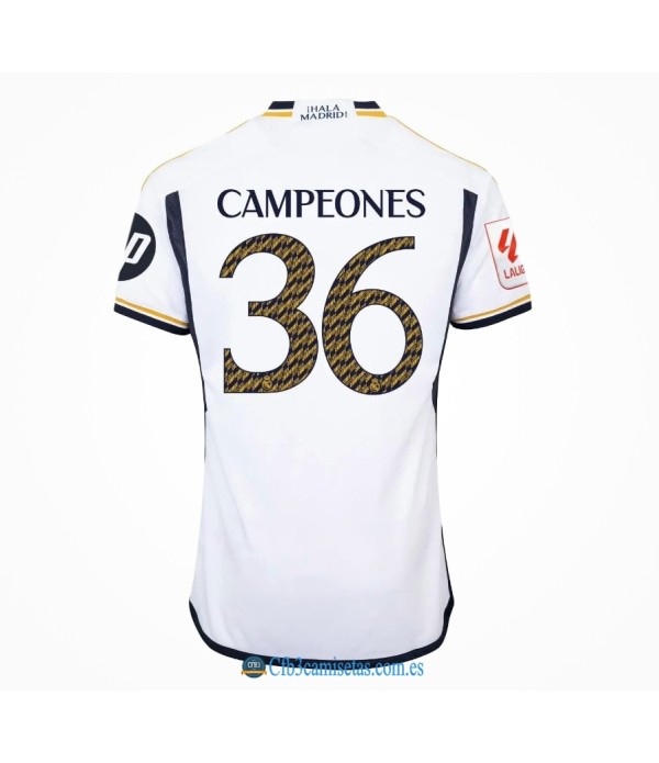 CFB3-Camisetas Real madrid 1a equipación 23/24 campeones 36