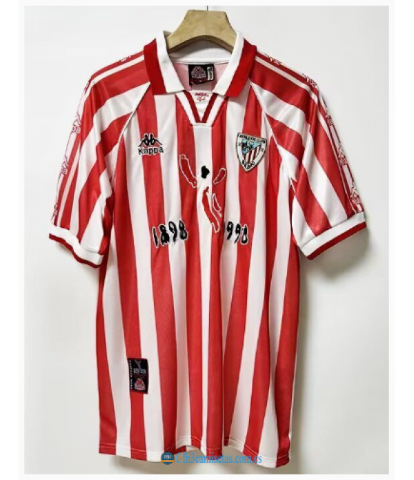 CFB3-Camisetas Athletic bilbao 1a equipación centenario 1997/98