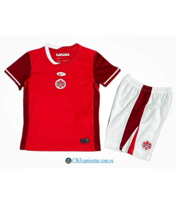 CFB3-Camisetas Canadá 1a equipación 2024 - niÑos