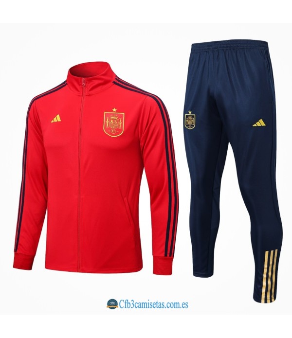 CFB3-Camisetas Chándal españa 2024 clasico