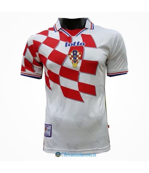 CFB3-Camisetas Croacia 1a equipación mundial 1998