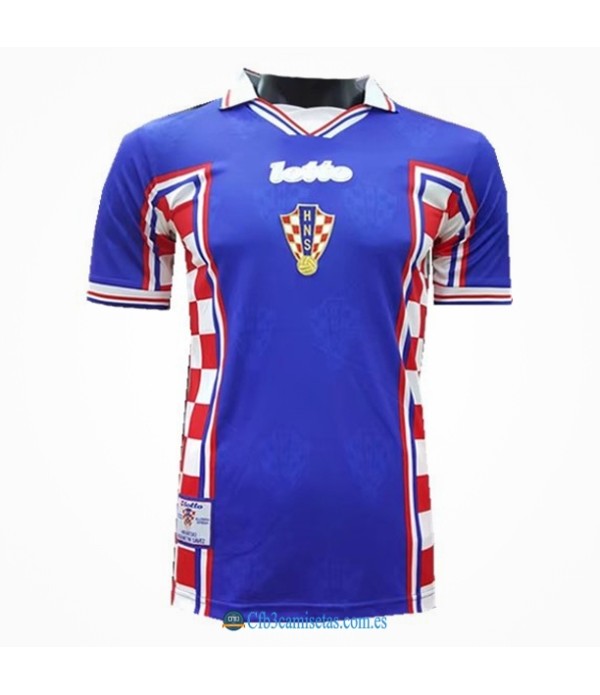 CFB3-Camisetas Croacia 2a equipación mundial 1998