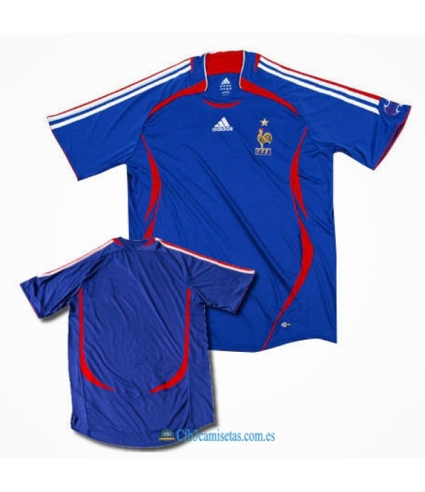 CFB3-Camisetas Francia 1a equipación 2006/07