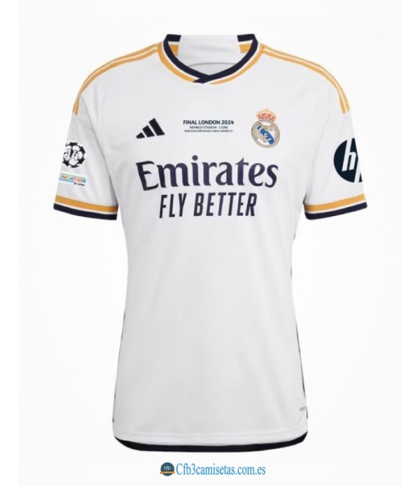 CFB3-Camisetas Real madrid 1a equipación 2023/24 final champions