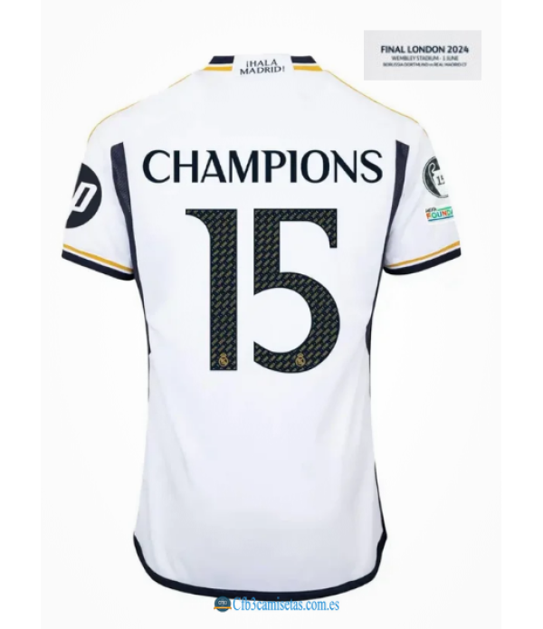 CFB3-Camisetas Real madrid 1a equipación 23/24 15 champions