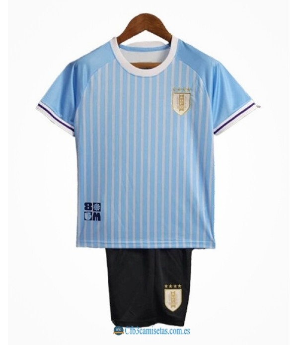 CFB3-Camisetas Uruguay 1a equipación 2024 - niÑos