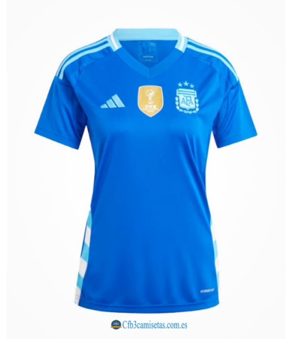 CFB3-Camisetas Argentina 2a equipación 2024 - mujer