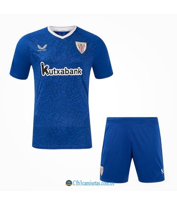 CFB3-Camisetas Athletic bilbao 2a equipación 2024/25 - niÑos
