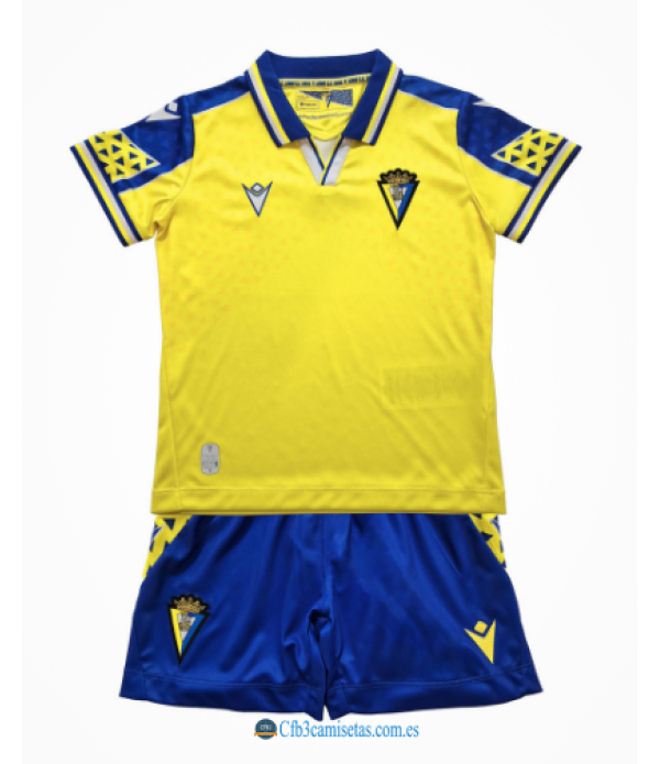 CFB3-Camisetas Cadiz 1a equipación 2024/25 - niÑos