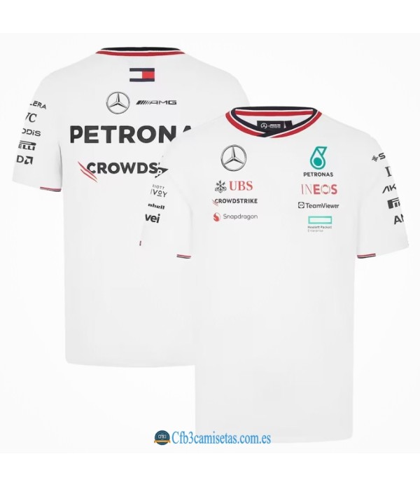 CFB3-Camisetas Camiseta mercedes amg petronas f1 2024