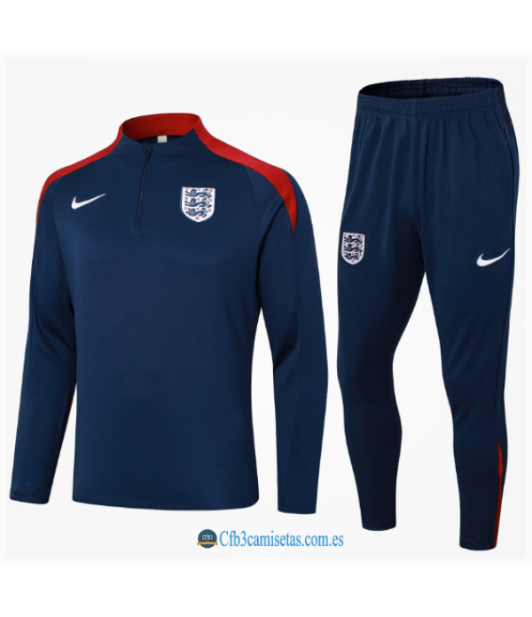 CFB3-Camisetas Chándal inglaterra 2024 dark blue