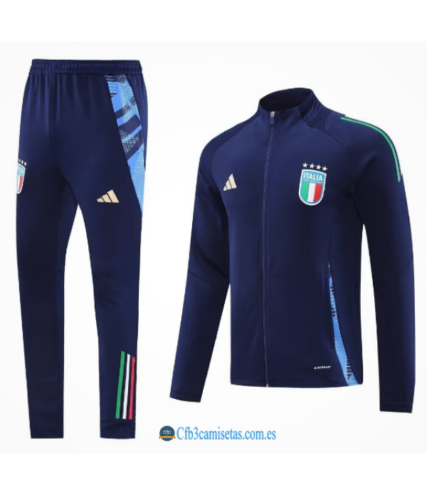 CFB3-Camisetas Chándal italia 2024 dark