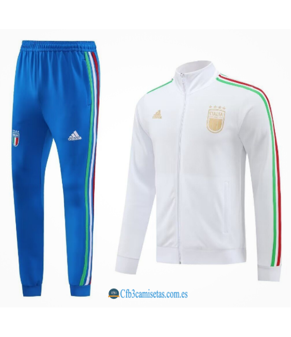 CFB3-Camisetas Chándal italia 2024 white