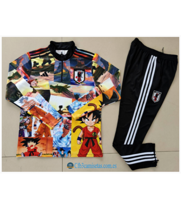 CFB3-Camisetas Chándal japon 2024 ft. dragon ball