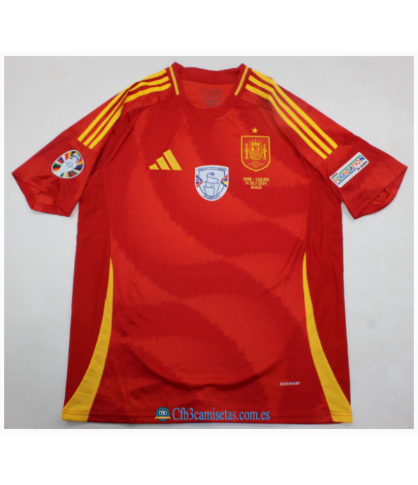 CFB3-Camisetas España 1a equipación 2024 - authentic final eurocopa