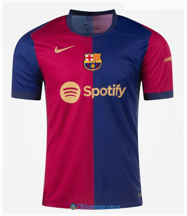 CFB3-Camisetas Fc barcelona 1a equipación 2024/25